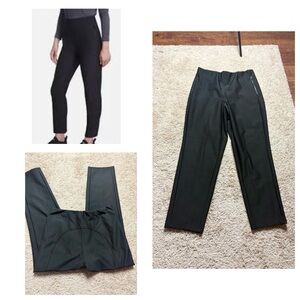 HFX women Winter Tech Sz XL soft fleece lined straight Leg pant pockets Black